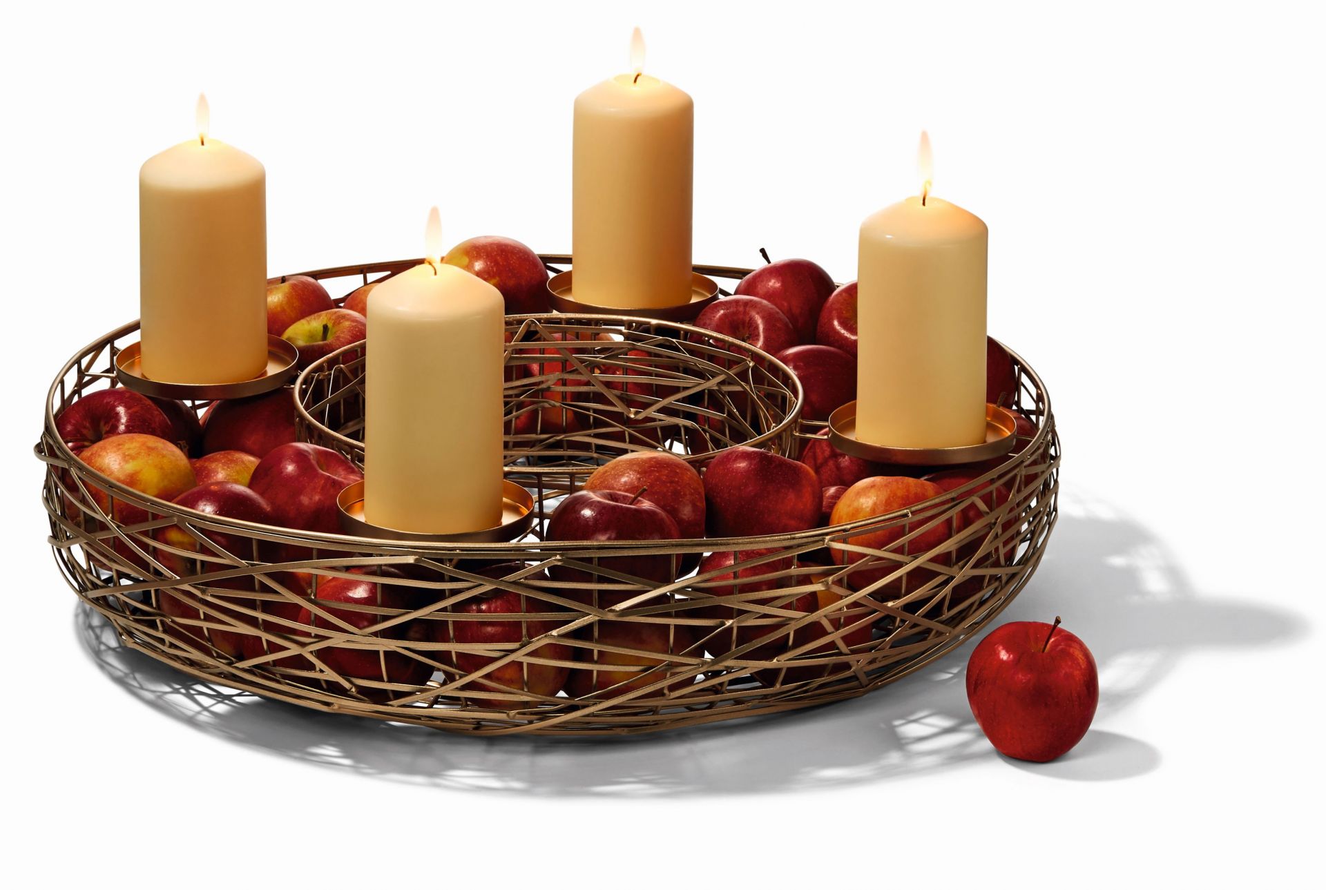 Tahoma Advent wreath XXL Philippi SINGLE PIECES